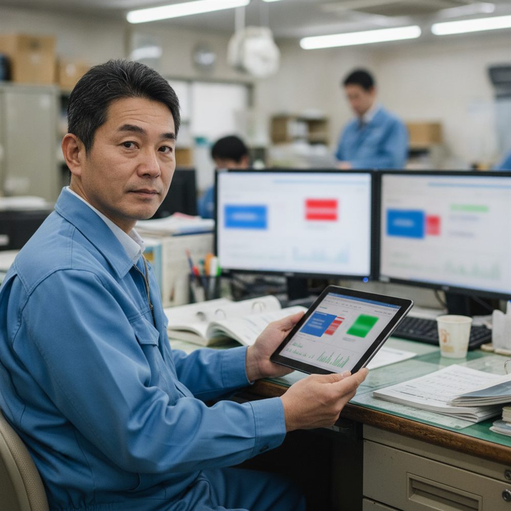 現場のダッシュボードを確認する管理者