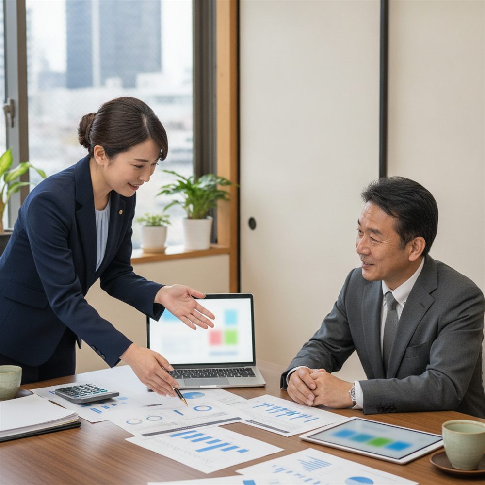 補助金の要件を相談する場面
