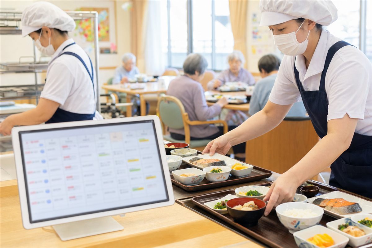 介護施設の食事管理をデジタル化する｜欠食・発注・二重請求ズレをなくす設計